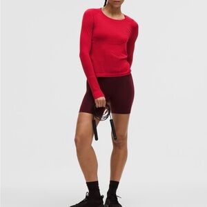 Lululemon run swiftly tech waist length like new!